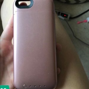 iPhone 6 battery case rose gold
